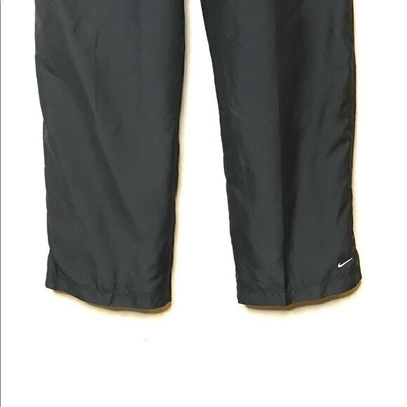 Nike gray mesh lined zipper and drawstring nylon track pants size M - Picture 3 of 16